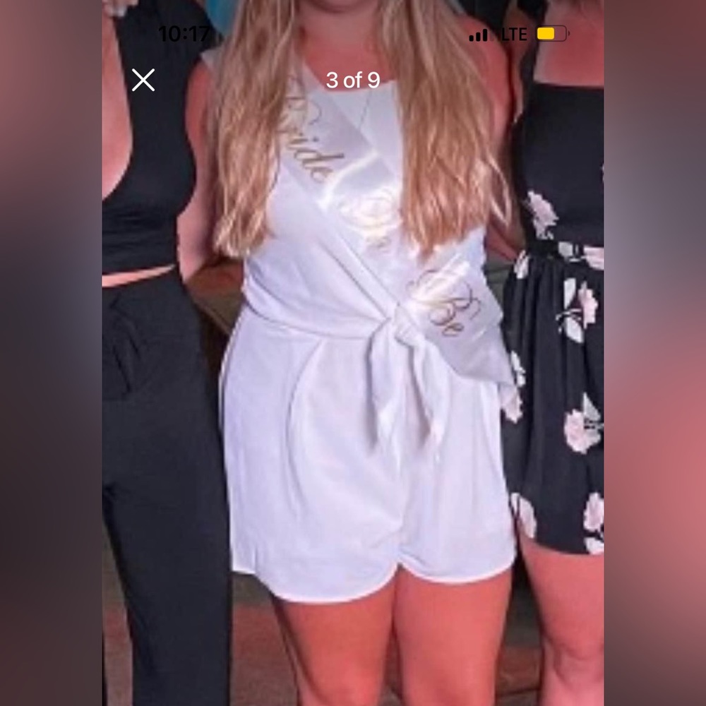 White romper